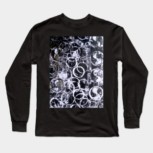 Water Series - Black Water Fine Art Print Long Sleeve T-Shirt